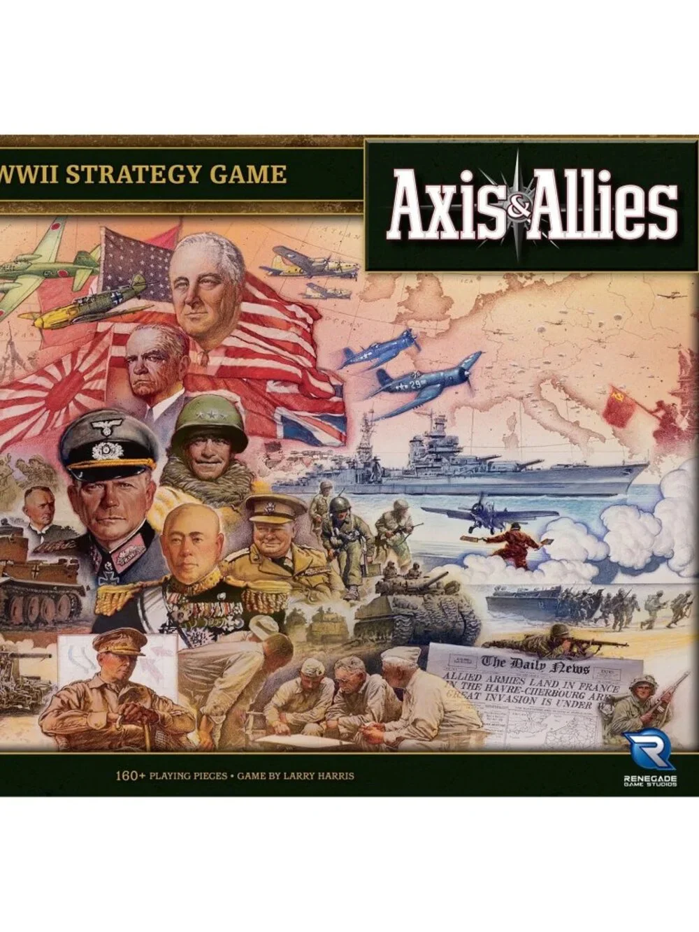Axis‎ and Allies 1941 Board Game Wizards of The Coast Avalon Hill 2012